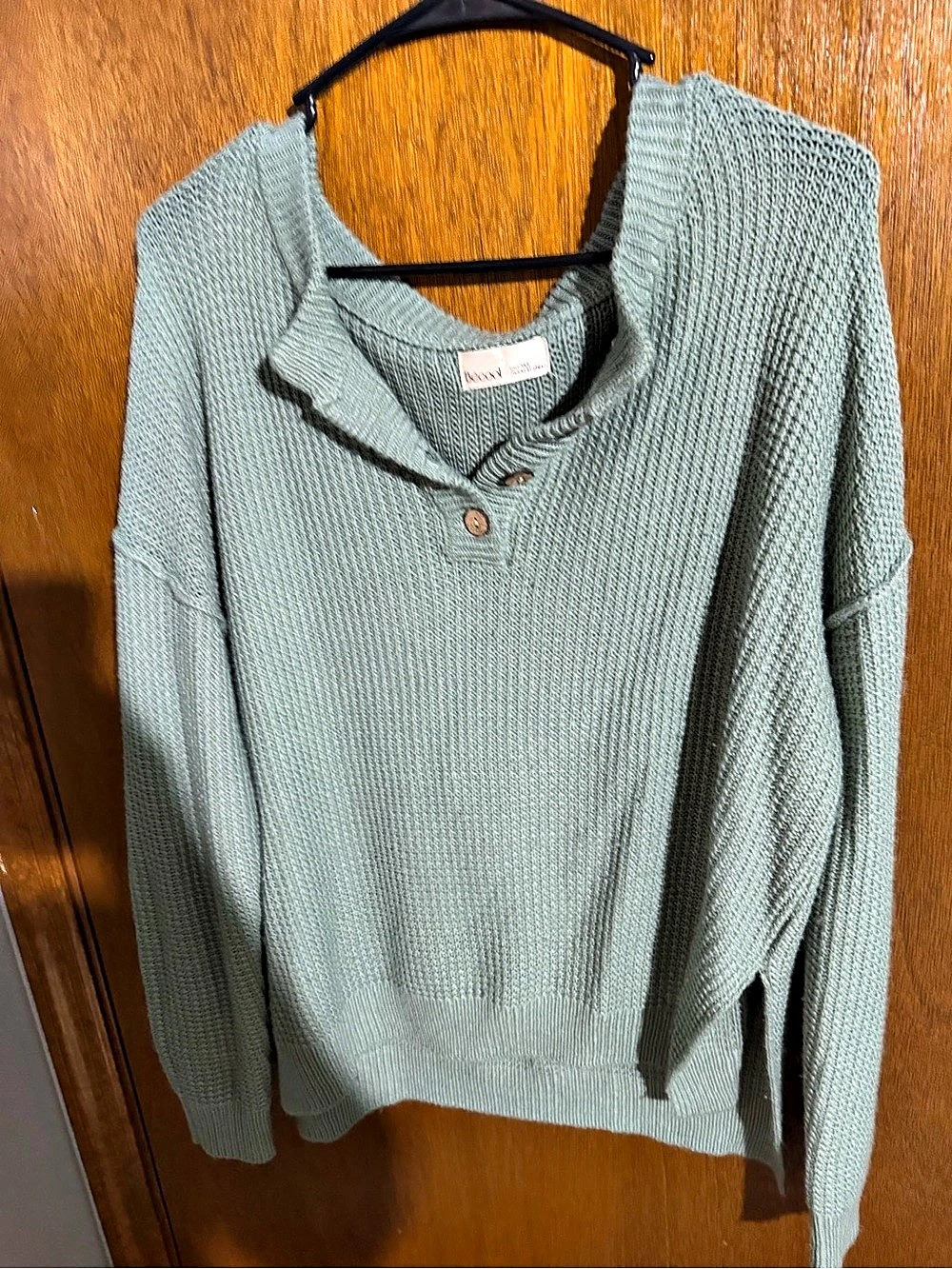 BeCool Green Knit Sweater